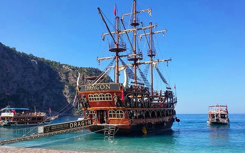 Antalya Piraten Bootsfahrt 