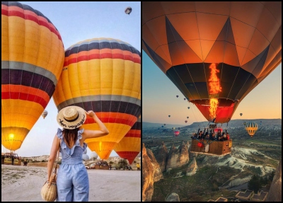 Kappadokien Heißluftballon Von Antalya