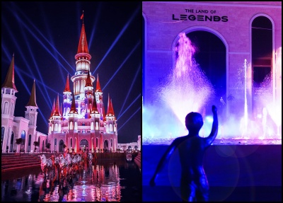Land of Legends Night Show von Antalya
