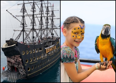 Gonster Piratenschiff von Antalya