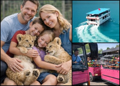 Antalya Mix Tour mit Löwen-Interaktion